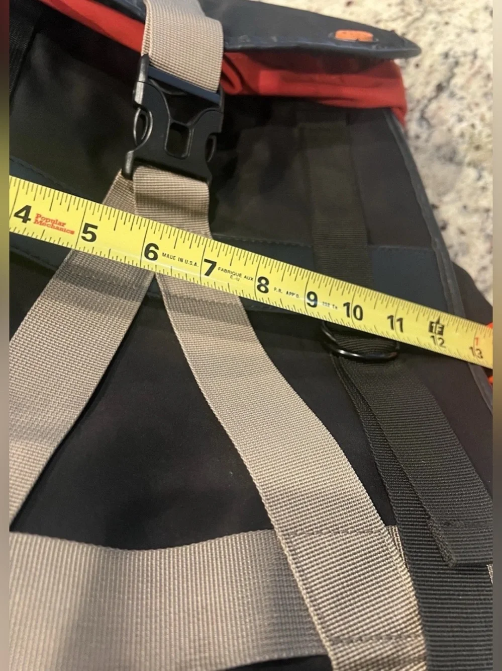 Joan & David 18 Inch Sport Nylon Colorblocked Shopper Workbook Backpack. Unisex
